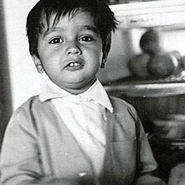 Rahul Dravid's Childhood Picture