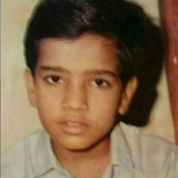 Rohit Sharma's Childhood Picture