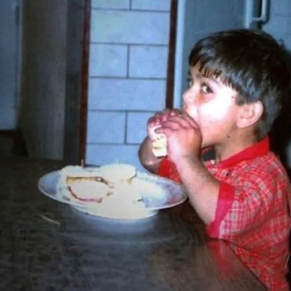 Virat Kohli's Childhood Picture