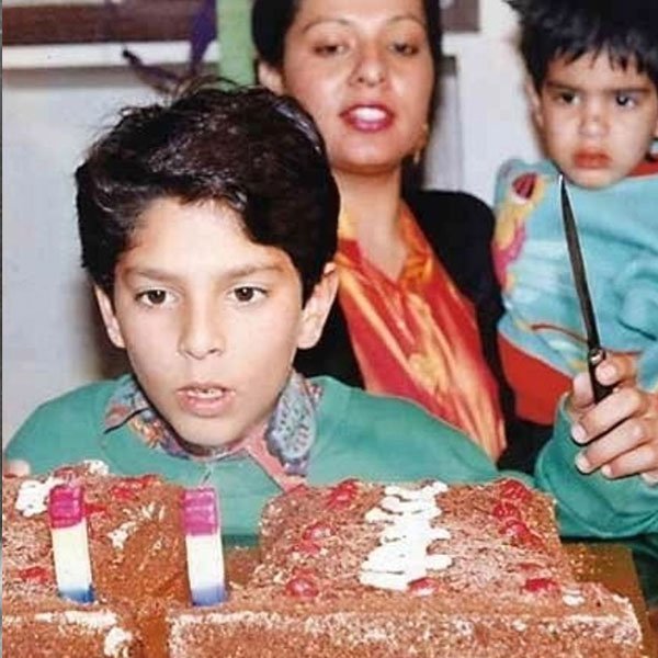 Yuvraj Singh's Childhood Picture