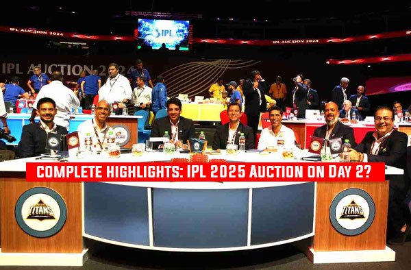 What happened during IPL 2025 Auction on Day 2?