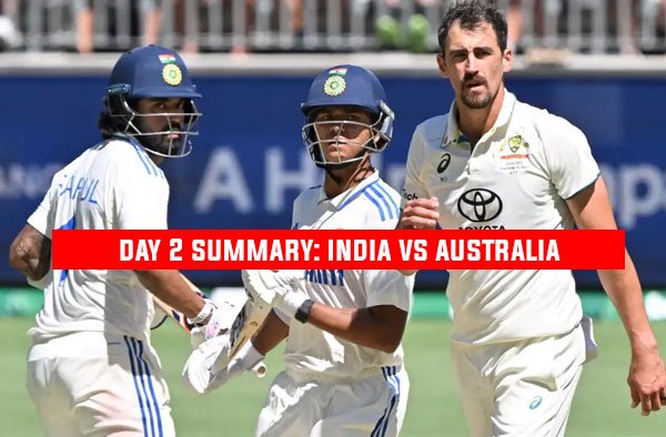 Dominance Down Under: India Takes Command in the Perth Test of the Border-Gavaskar Trophy