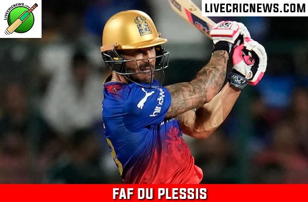 Faf Du Plessis on LiveCricNews.com