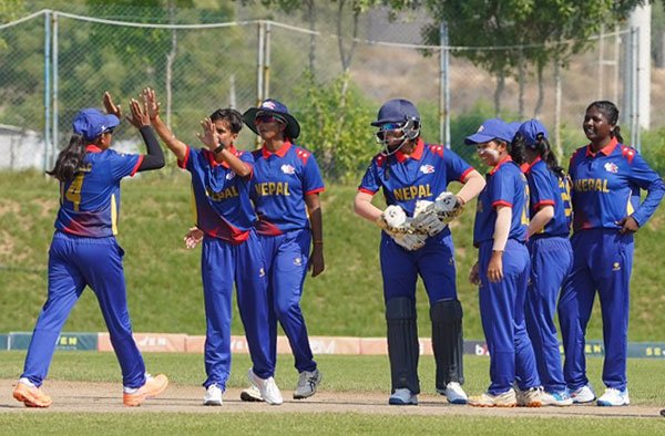 Nepal U19 Women's Team creates history by Qualifying for U19 Women's World Cup. PC: CAN