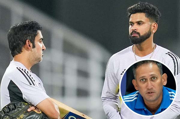 Gautam Gambhir Indirectly Blames Ajit Agarkar for Shreyas Iyer’s Test Squad Exclusion